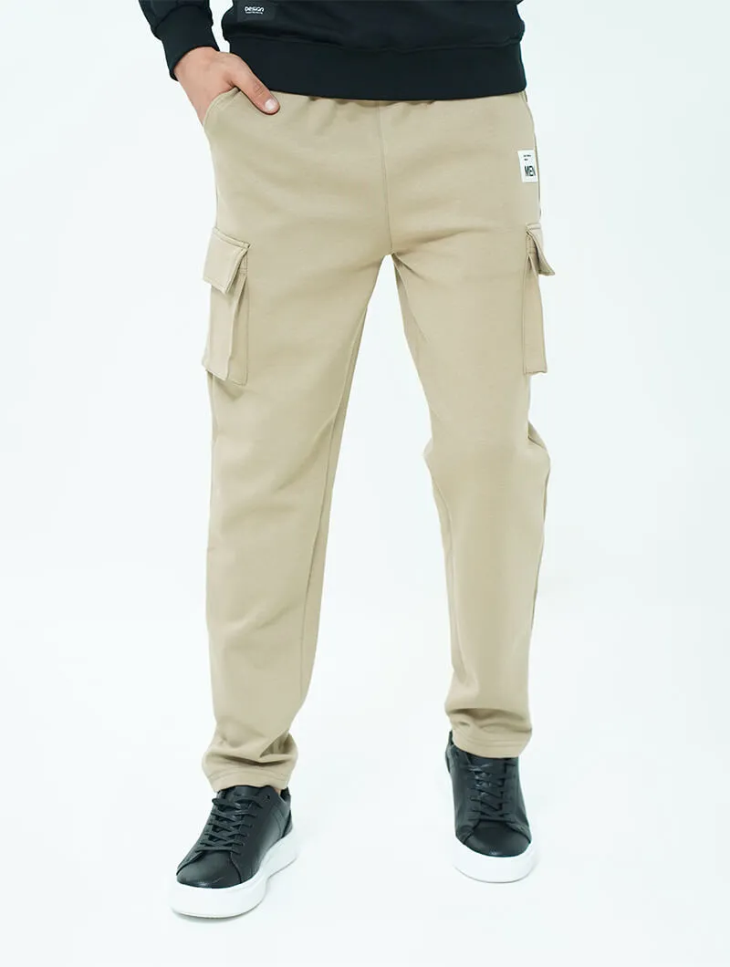 Jogging cargo en molleton